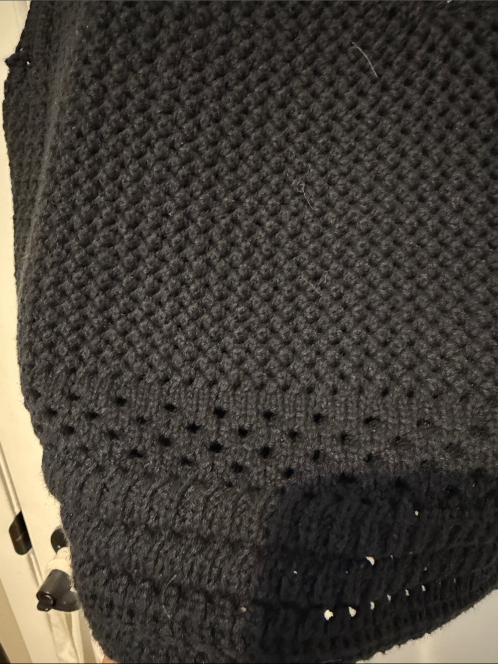 Z Supply Black Sweater Cropped Tank - Picture 3 of 5